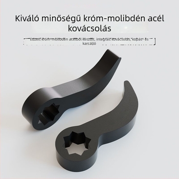 Szarv alakú félshaft-eltávolító eszköz, emelővel, szétválasztóval és kulccsal