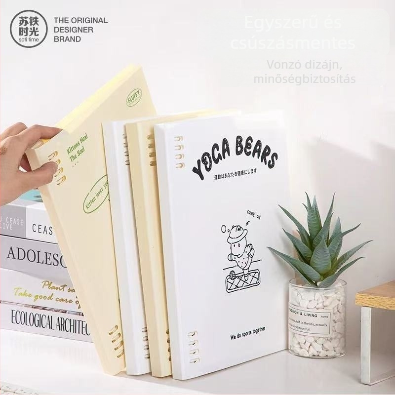 Cycad Time leválasztható notesz, B5-ös vonalas, vastag, irodai használatra