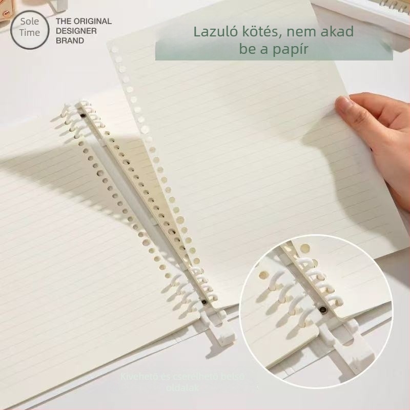 Cycad Time leválasztható notesz, B5-ös vonalas, vastag, irodai használatra