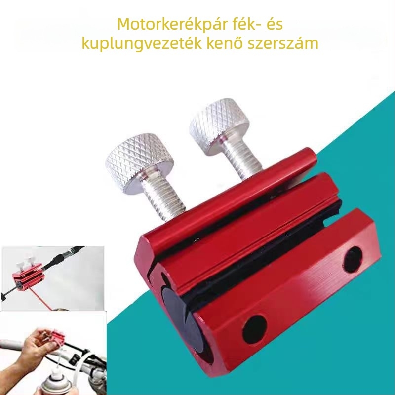 Motorkerékpár kábelolajozó készlet – gáz- és fékkábelekhez