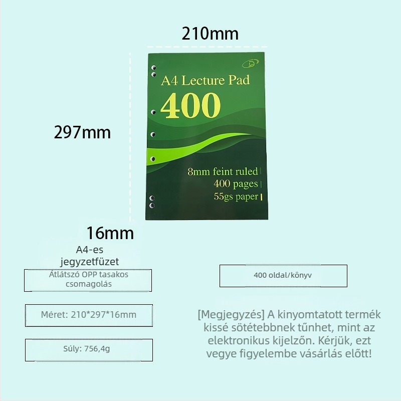 Gondosan kiválasztott vastag jegyzetfüzetek diákok számára, minimalist vázlat- és gyakorlófüzetek