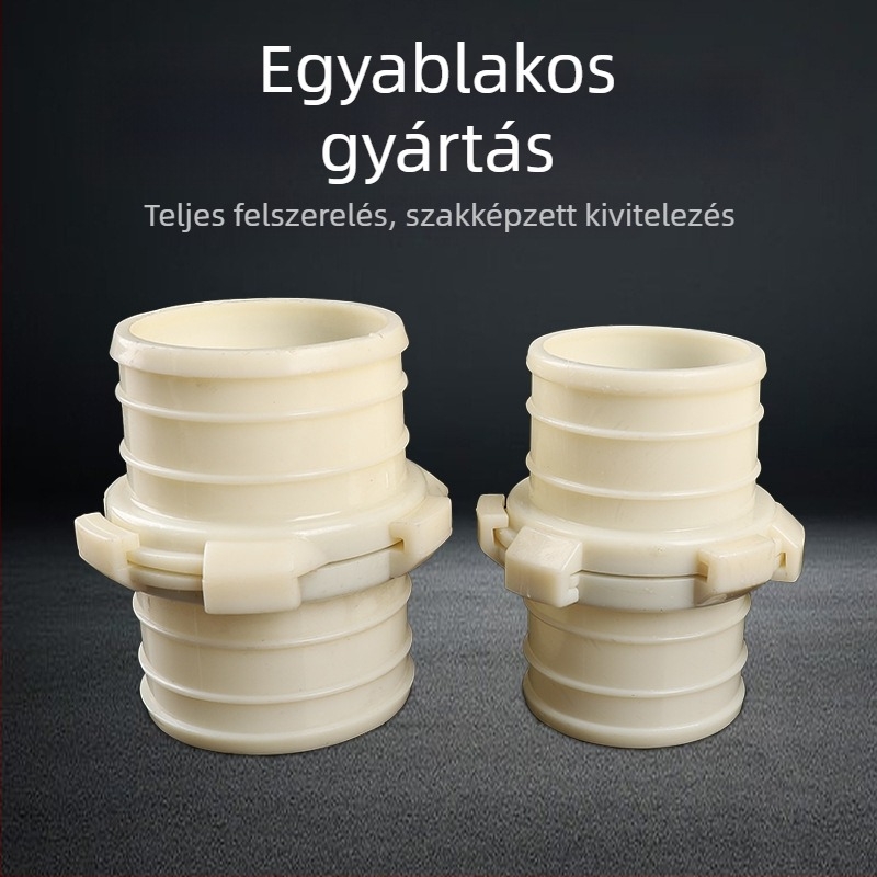 Műanyag tömlőcsatlakozó öntözési rendszerekhez
