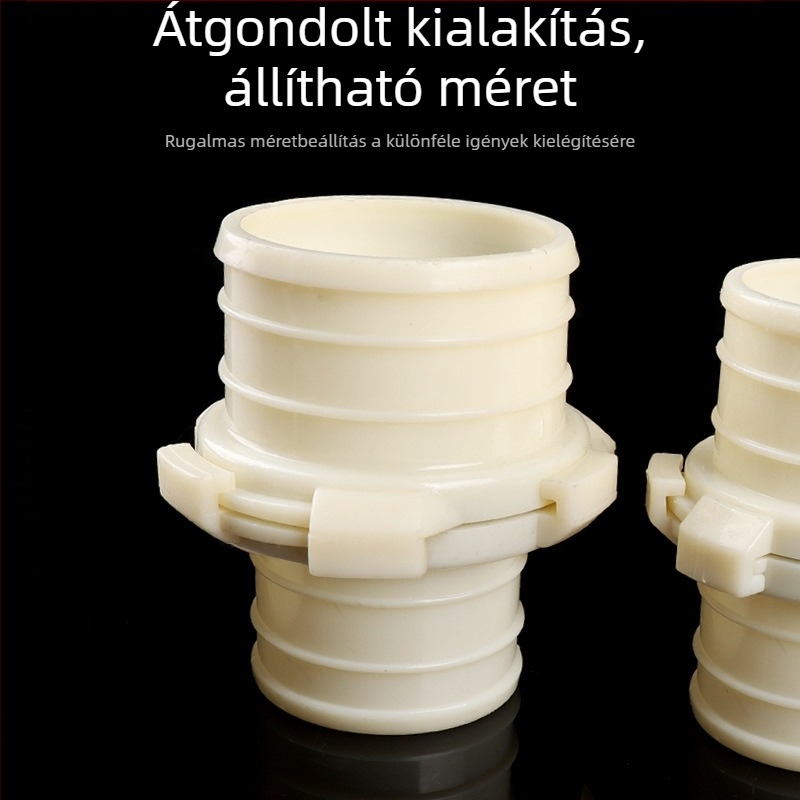 Műanyag tömlőcsatlakozó öntözési rendszerekhez