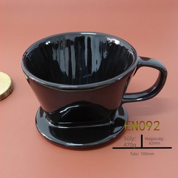 V60 pour-over káveszűrő pohár készlet: U102 szűrővel és V01 szűrőpapírral