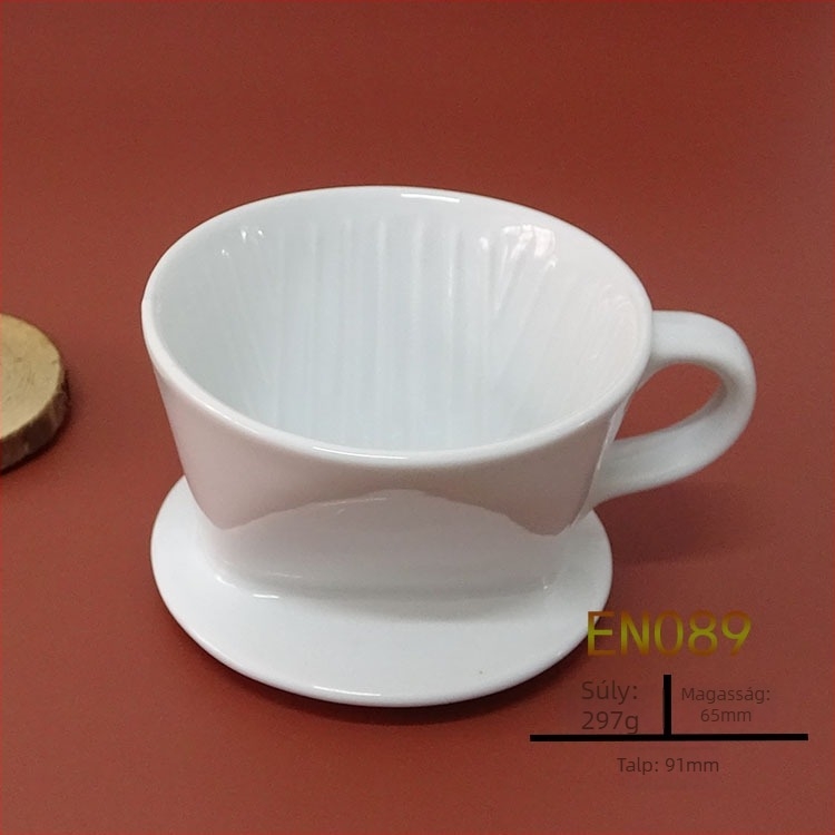V60 pour-over káveszűrő pohár készlet: U102 szűrővel és V01 szűrőpapírral