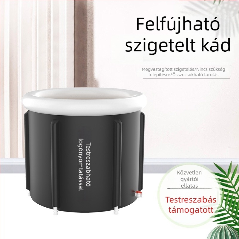 Junyue összehajtható PVC felfújható fürdőkáda felnőtteknek