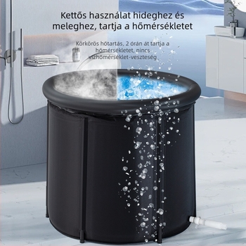 Személyre szabott felfújható összecsukható fürdőkád felnőtteknek
