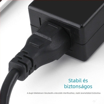 BS tanúsítványú UK hárompontos notebook adapter töltőkábel