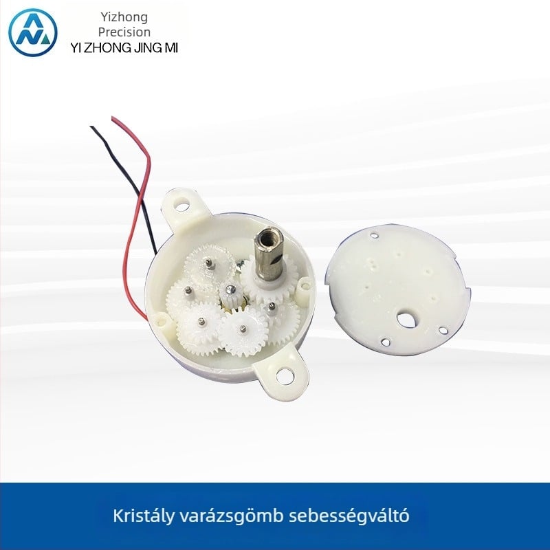 JS300 DC motor műanyag hajtóművel ágy melletti csengőhöz és forgó kézműves eszközökhöz