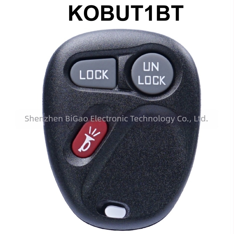 3-gombos autókulcs távirányító Chevrolet Cadillac számára KOBLEAR1XT/KOBUT1BT