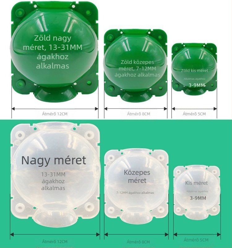 Növények magasnyomású szaporító doboza – csíráztatás, oltás és gyökerezés; Szaporító golyó kerthez és gyümölcsfákhoz