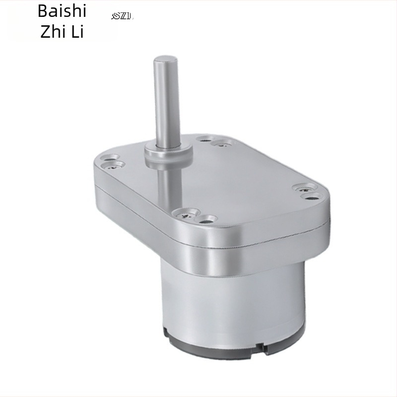 Mikro DC motor reduktorral, 6V–12V sebességszabályozással, intelligens