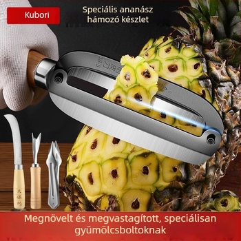 Speciális hámozó kés ananászhoz és cukornádhoz