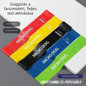 Lábszár- és térd edzésére szolgáló ellenállástartó szalag robbanékonyság fejlesztéséhez — elasztikus gyűrű és feszítő kötél, fitnesz eszköz