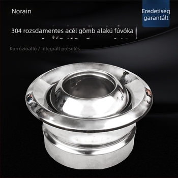 304 rozsdamentes acél gömb alakú levegődüze