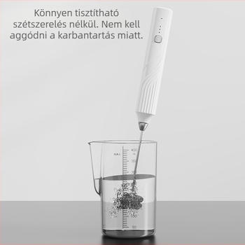 Elektromos tejhabosító és kézi konyhai mixer kávéhoz, tejszínhab-készítő
