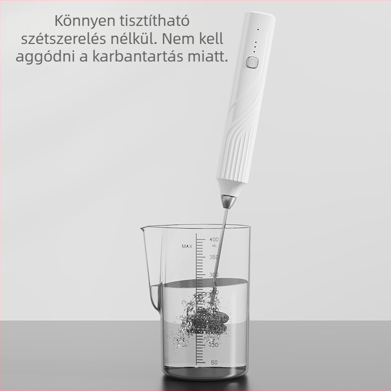 Elektromos tejhabosító és kézi konyhai mixer kávéhoz, tejszínhab-készítő