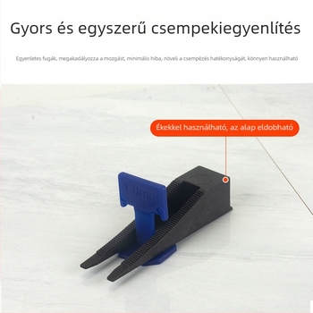 Orosz stílusú alapcsempe-szintező, tömítő csempe-szintező eszköz, rögzítő hézagklipsz