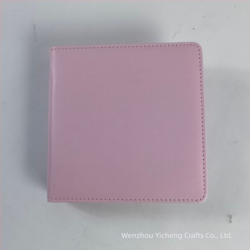 Bőrhatású, 2‑lyukas, lazán kötött PP fotóalbum, Polaroid album, önragasztó, méretek 3, 4, 5 és 6 hüvelyk.
