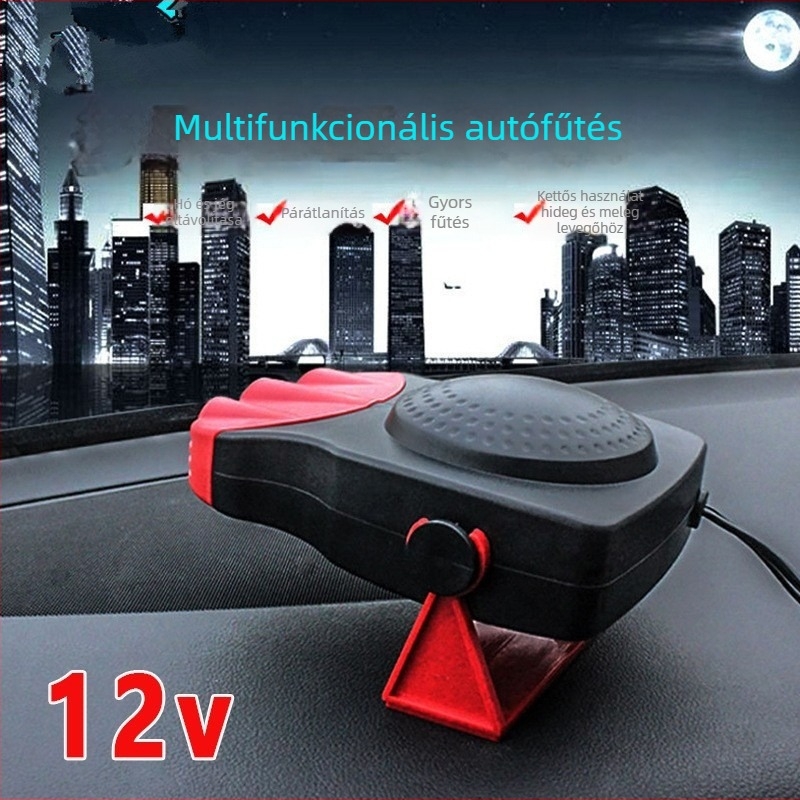 12V-os autófűtő és párátlanító