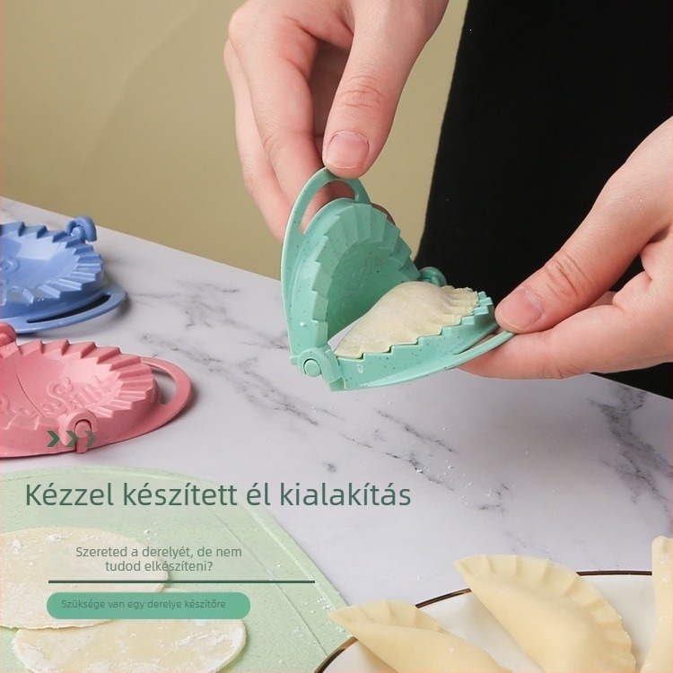 Gombóc készítő eszköz – kézi műanyag forma, otthoni használatra