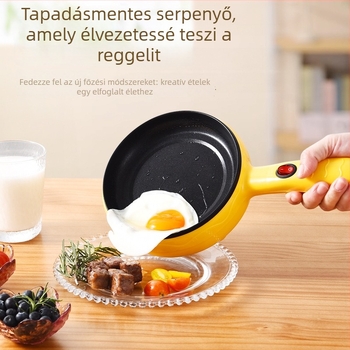 Beépíthető tojásfőző lapos alappal, mini omlett készítő és tojásgőzölő