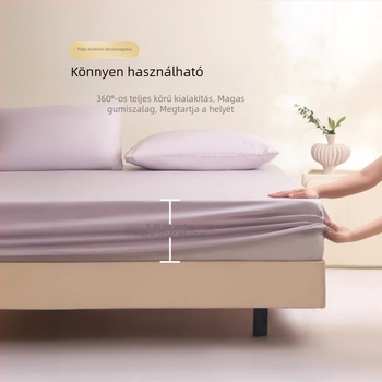 Lyocell ágyneműfedő készlet, 3 darab matracvédővel, jégselyem bevonattal
