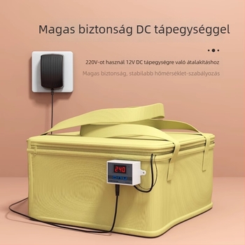 Hőmérséklet-szabályozott fermentációs doboz fermentációs tasakkal otthoni kenyérhez, joghurthoz és ragadós rizsborhoz, tésztakelesztéshez
