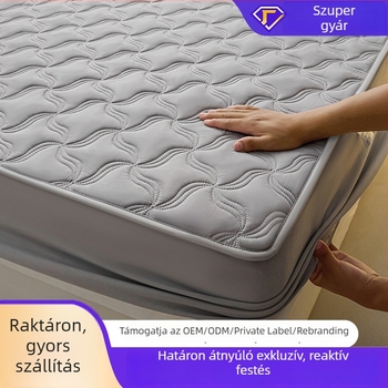 Class A vízálló matracvédő babáknak és anyáknak, quiltelt vastag tömés, porvédő ágyneműfedő