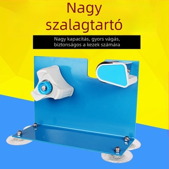 Nagy szalagtartó vágóval – Asztali csomagoló állvány