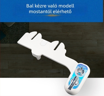 Balkezes modell Ami1630 – azonnali fűtésű intelligens vécéfedél, bidet fej a test tisztításához, állítható víznyomás, öntisztító fúvóka