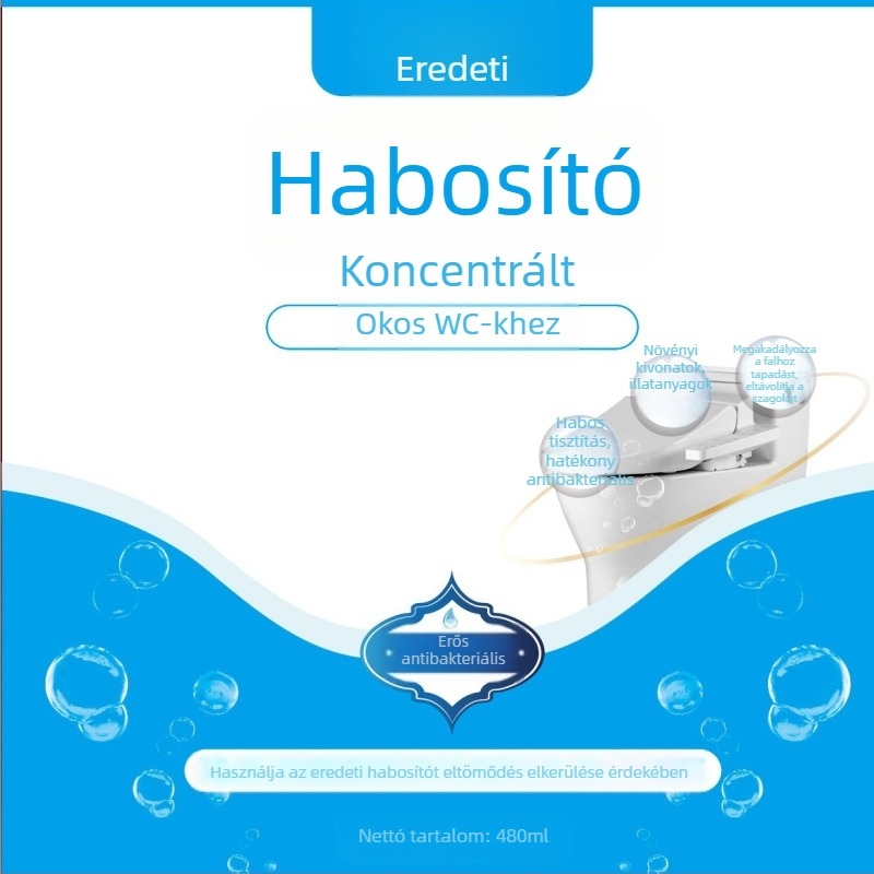 Intelligens WC-ülés habvédővel, szagellenes, antibakteriális és fröccsenésálló