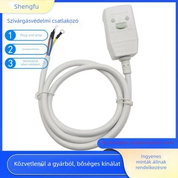 10A szivárgásvédett dugaszolóaljzat vízmelegítőhöz, intelligens WC-üléshez és elektromos forróvíz csaphoz