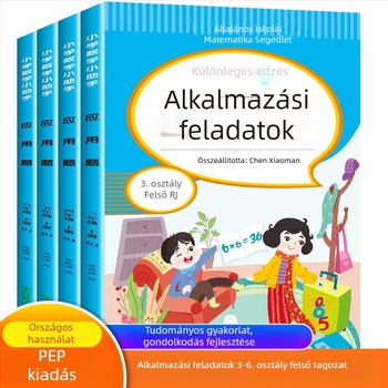3–6. osztályos matematika alkalmazási feladatai, színes illusztrációval – tantervhez igazított gyakorló feladatok