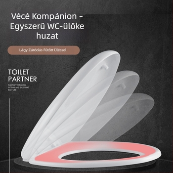 Intelligens fűtésű vécéfedél, V-formájú, csendes lassú záródás, univerzális vécéfedélhez tartozó kiegészítők