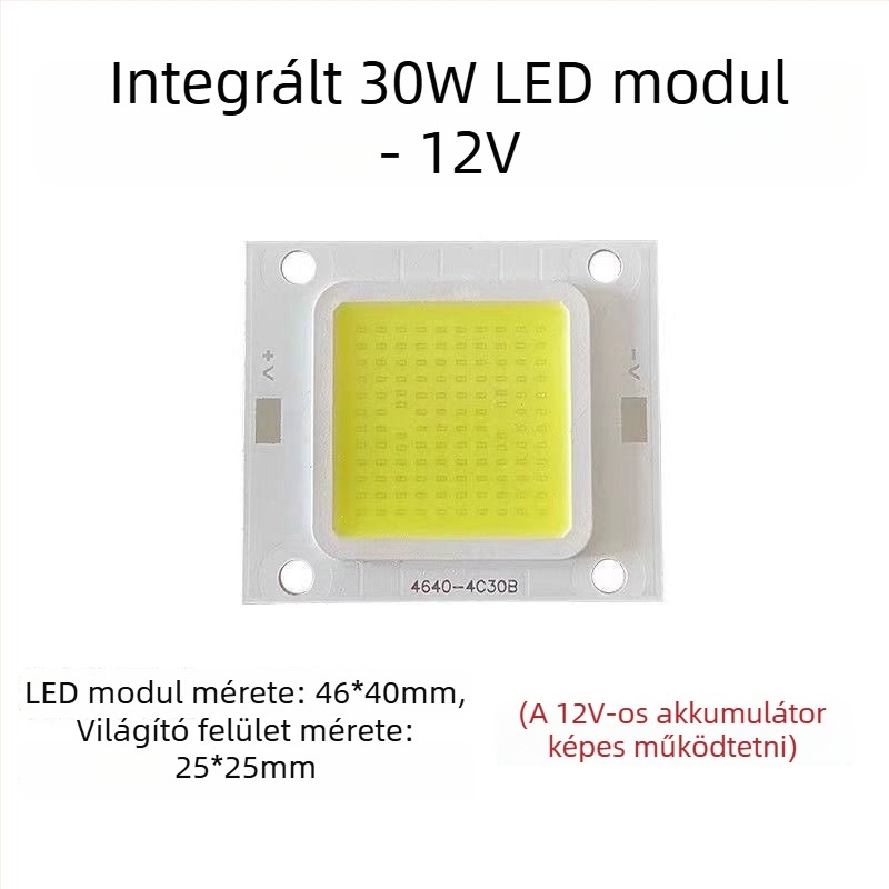 Guanyi napelemes utcai lámpa, driver nélküli LED flood panel integrált 30W/50W
