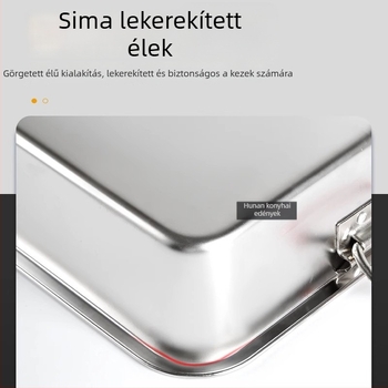 Rozsdamentes acél hot pot szeparátorral indukciós főzőfelülethez, kínai stílusú, 6,1–10 L, modell QC25-CCG2151