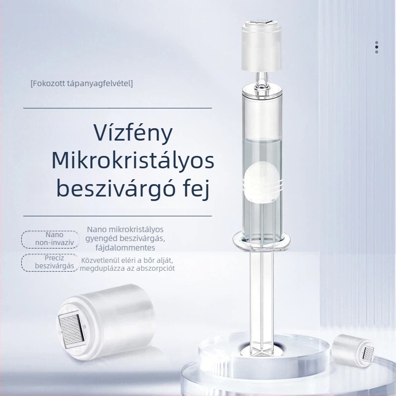 6D nano-mikrokrystal otthoni használatra szánt infúziós készülék, nano kristálychip a felületes infúzióhoz, fájdalommentes, hordozható