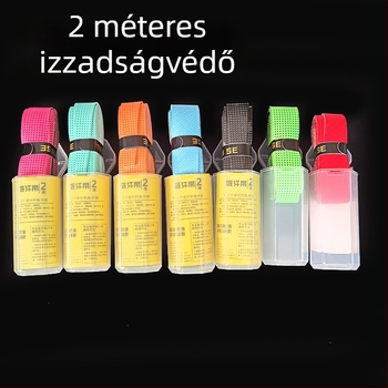 2 méteres gumírozott nyélburkolat horgászbothoz védőhüvelyvel