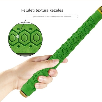 Horgászbot nyele relife mintázatú és izzadságot felszívó szalaggal, csúszásmentes, száraz és puha érzet