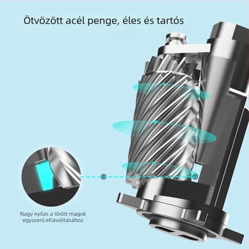 Deli X60 kézi ceruzahegyező gyerekeknek, tartós hegyező diákok számára