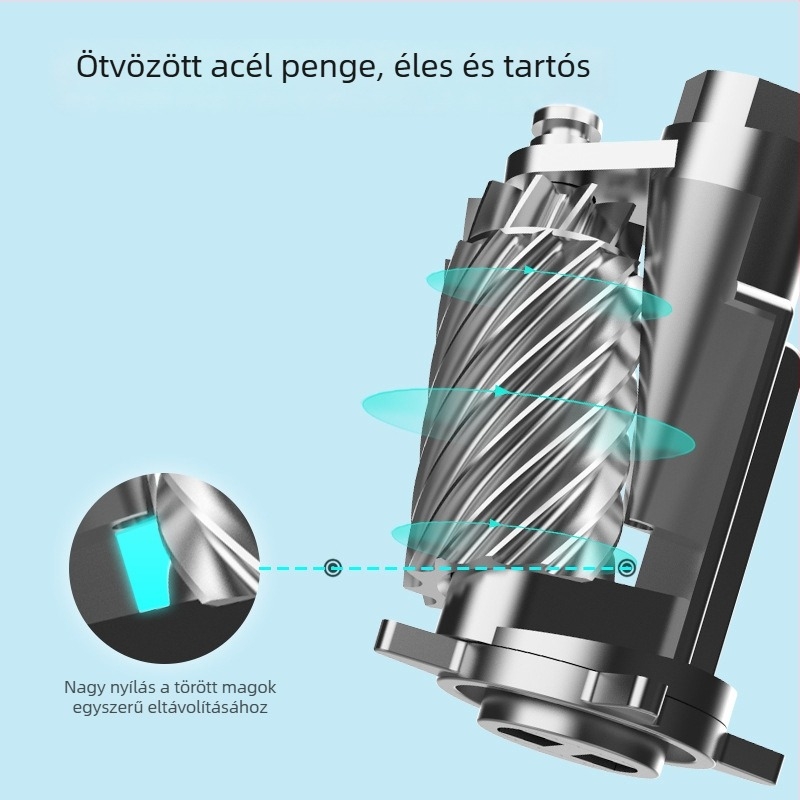 Deli X60 kézi ceruzahegyező gyerekeknek, tartós hegyező diákok számára