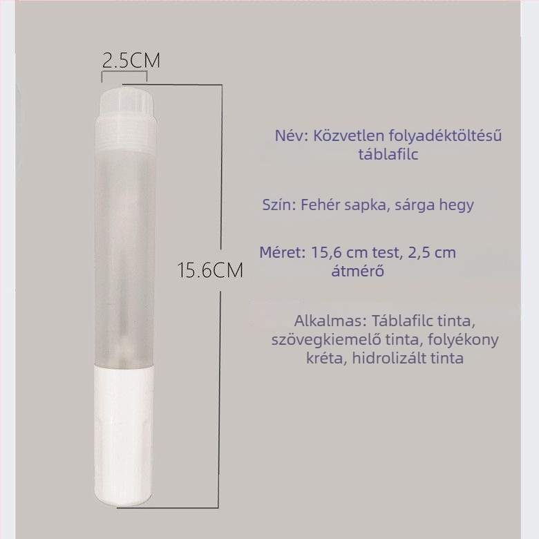 30 ml üres fehér tábla marker, vast vonalú, nagy kapacitású, professzionális tanároknak, újratölthető, oktatáshoz, 20 ml fehér tábla marker