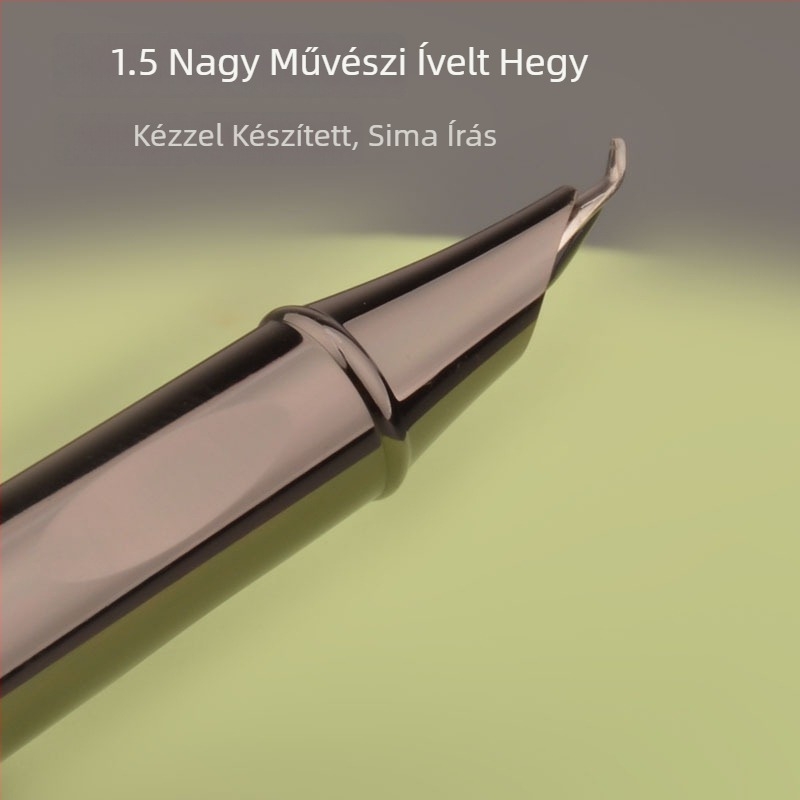 Upward Morandi görbe hegyű töltőtoll professzionális írásra, kalligráfiára, aláírásokra és diákok gyakorlására
