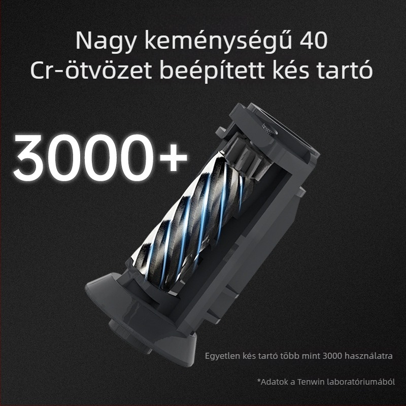 Űrkutató témájú automata ceruzahegyező, nagy lyukakkal, elektromos, általános iskolás diákoknak, modell 8188.