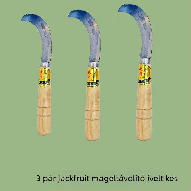 Jackfruit magkivágó kés fehér ívelt pengével – eszköz gyümölcsökhöz