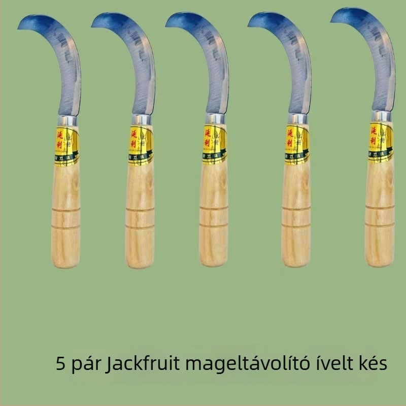 Jackfruit magkivágó kés fehér ívelt pengével – eszköz gyümölcsökhöz