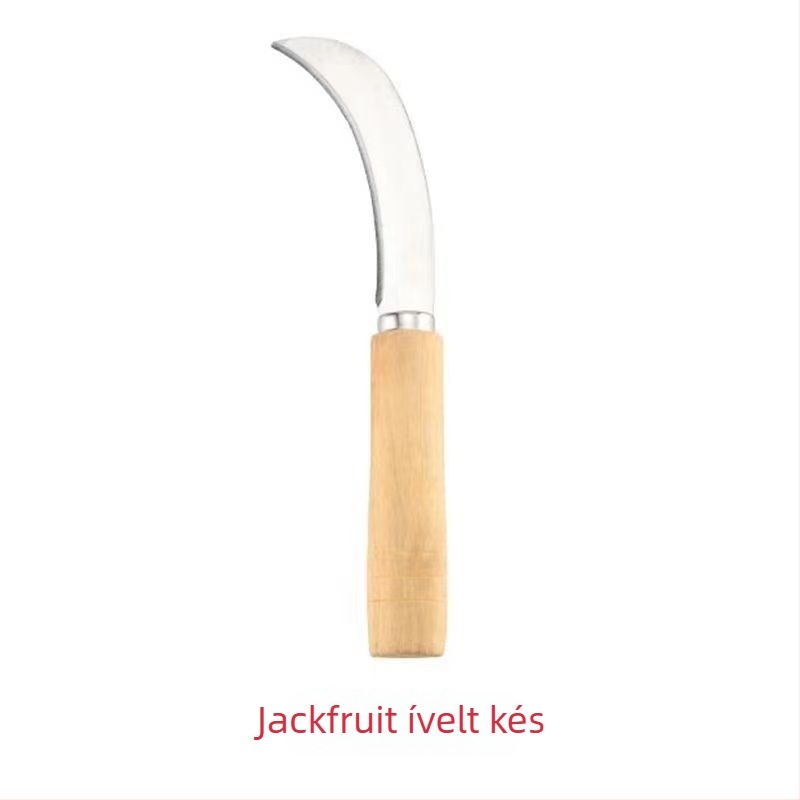Jackfruit magkivágó kés fehér ívelt pengével – eszköz gyümölcsökhöz
