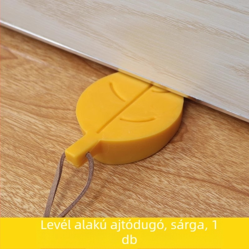 Kivehető szilikon ajtóstop, szélálló és ütésvédő kivitel