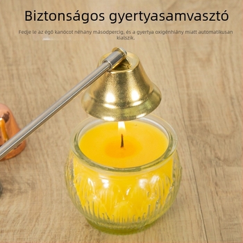 Rozsdamentes acélból készült vajlámpa és olajlámpa tűzoltó eszközzel buddhista felajánlásokhoz